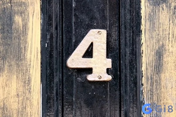 Số 4 thường được nhận định là con số kém may mắn