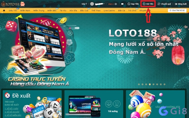 App loto188 cho phép tải về các thiết bị internet
